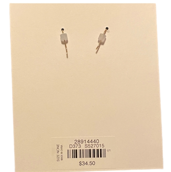 NWT LOFT Sparkle Drop Earrings ✨ - Picture 4 of 4